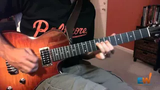 How to play the solo in "Hard to Handle" by The Black Crowes