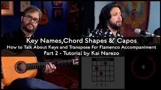 How to Talk About Keys and Transpose For Flamenco Accompaniment - Part 2- Tutorial by Kai Narezo