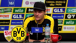 „Müssen hungrig in die restlichen Spiele gehen!“ | PK mit Edin Terzic | VfB Stuttgart – BVB