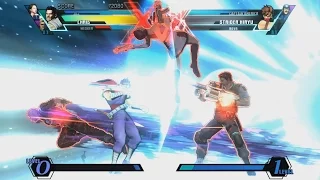 Ultimate Marvel vs Capcom 3 - PC Gameplay , Resident Evil Alt costume , Jill - Chris - Wesker