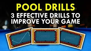 Pool Drills | Top 3 Drills To Improve Your Game