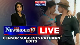 Newshour Agenda Live | Amid 'Besharam' Bawaal, Censor Pulls Out Scissors | Shah Rukh Khan |Times Now