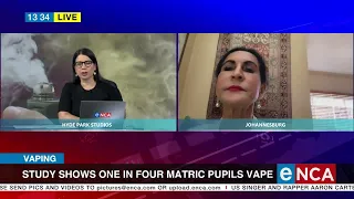 Vaping | Study shows 1-in-4 matrics vape