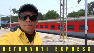 Kerala To Mumbai By 16346 Netravati Express #netravatiexpress #kerala #mumbai #indianrailways