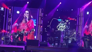 SHREYA GHOSAL PERFORMING LIVE AT NATIONAL COLLEGE BANGALORE // BENGALURU GANESH UTSAVA /