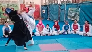 Girls Fight, Taekwondo Sparring at PrinceMartialArts Trending Viral Video #youtubeshorts