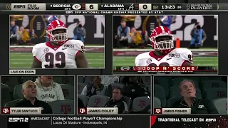 Alabama vs Georgia Film Room With Jimbo Fisher and Texas A&M Coaching Staff National Championship