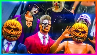 GTA ONLINE ULTIMATE HALLOWEEN 2016 DLC PARTY BEST OUTFITS, RARE/EXPENSIVE VEHICLES & MORE! (GTA 5)