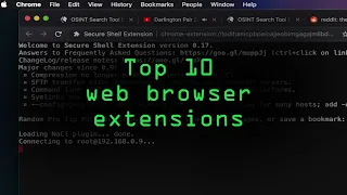 Top 10 Browser Extensions for Hackers & OSINT Researchers  [Tutorial]