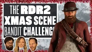 Red Dead Redemption 2 Bandit Challenge - MAKING A CHRISTMAS SCENE