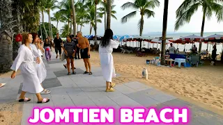 [🇹🇭4K] Pattaya just walking around Scenes, Jomtien Beach, Thailand, October 2022 Part 1