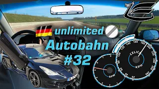 Long Unlimited Autobahn #32 - VMAX in a slow car: Celica T23 [3k60]