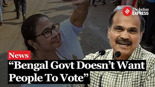 Adhir Ranjan Chowdhury Calls for EC Action on Nandigram Incident, Attacks Mamata Banerjee