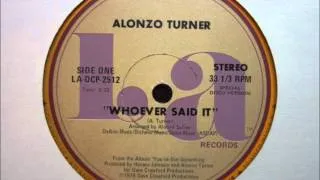 Alonzo Turner - Whoever Said It (Disco Version).wmv