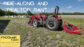 Ride Along While I Mow With the MF 2605H and Ramble About Tractors and Things