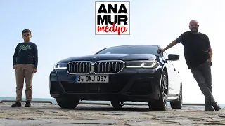 Yeni BMW 520i Steptronic M Sport 2022 Baba Oğul Test / Makyajlı 5 Serisi (G30) Test Sürüşü