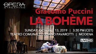 Giacomo Puccini LA BOHÈME - OPERA LIVE STREAMING