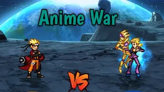 Naruto (all form) VS Giorno in Jump Force Mugen