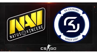 NAVi vs SK - Showmatch CS:GO - BO2 (map2) De Dust2 @ Natus Vincere vs SK Gaming 24/8/16