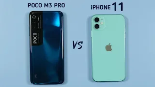 Poco M3 Pro 5G vs iPhone 11 Speed Test & Camera Comparison