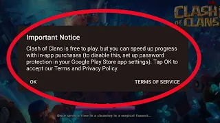 Fix Clash Of Clans Important Notice is free to play, but you can speed up progress