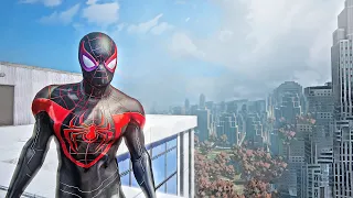 The Amazing Spiderman 2 - SPIDER MAN MILES MORALES PS5 Makeover RAY TRACING RTGI GRAPHICS MOD