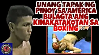 KINAKATAKOTAN SA BOXING WASAK ANG PANGA SA PINOY | UNANG TAPAK NG PINOY SA AMERICA MUNDO GINULAT!!