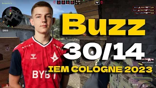 CSGO POV Astralis Buzz (30/14) vs Heroic (INFERNO) @ IEM Cologne 2023 Quarter-final