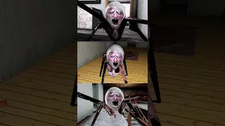 Spider Mom's Jumpscare In Granny Vs Granny 2 Vs The Twins New Update