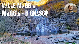 Hike through the Maggia Valley from Maggia to Bignasco