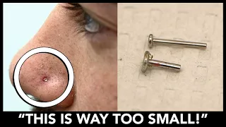 His Nose Ring Sunk Into The Hole! *OMG*