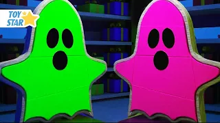 Colorful Ghosts in the Supermarket  Dolly and Friends Cartoon for Children | Kids Songs