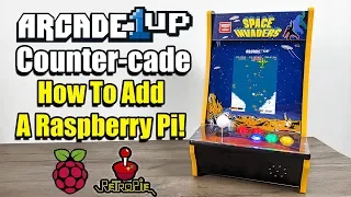 Add a Raspberry Pi To The Arcade1Up Counter Cade!
