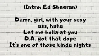 Eminem – Those Kinda Nights Featuring Ed Sheeran Lyrics (2020)