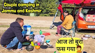 Vlog 266 | AAJ TOH BURA FAS GYA YAAR 🤦 Couple Overlanding in Jammu and Kashmir