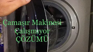 Çamaşır Makinesi Çalışmıyor/Program Almıyor/ÇÖZÜMÜ  #çamaşırmakinesi washing machine problem