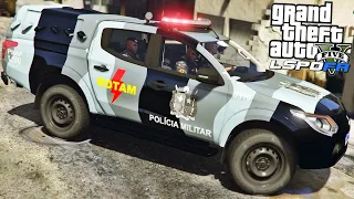 GTA V PMAP - ASSALTO A CARRO FORTE DA PROSEGUR DEIXA RASTRO DE DESTRUIÇÃO | ROTAM AMAPÁ - L200 PMAP