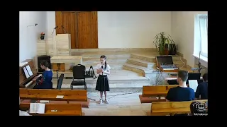 Kresťanská pieseň " ZLOŽ SVOJU STAROSŤ NA PÁNA ", Cirkev bratská, Slovakia, 26.05.24