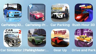 Car Parking 3D, Car Parking Pro, Car Parking, Rush Hour 3D and More Car Games iPad Gameplay