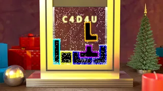 Softbody Tetris V26 ❤️😍❤️Winter-Edition ❤️ Christmas-Edition ❤️ C4D4U
