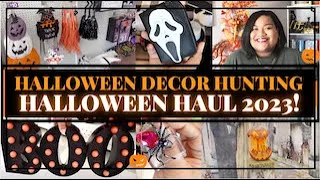 HALLOWEEN DECOR HALL |HALLOWEEN DECOR HUNTING 2023|ALICIA B LIFESTYLE