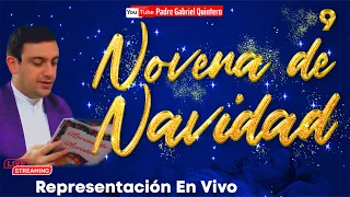 🔴🎄 Novena de Navidad Día 9 domingo 24 de diciembre de 2023 🌟 Novena al Niño Jesús 2023 Padre Gabriel