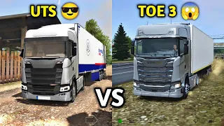 🚚Best Comparison Between Universal Truck Simulator With Truckers Of Europe 3 🏕 | Truck Gameplay