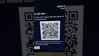 How to sign in Amazon prime account to smart tv through QR code simple app #aravindsview #shorts