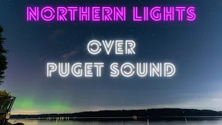 Northern Lights over Puget Sound