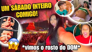 UM SÁBADO INTEIRO COMIGO!! *MOSTREI O ROSTO DO DOM* 😱😭❤️