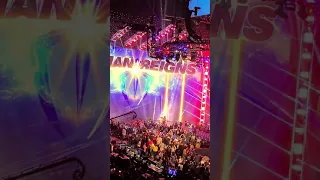 Roman Reigns Entrance Live At Smackdown! (Cleveland,Ohio)