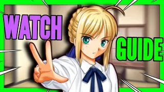How to Watch The Fate series!