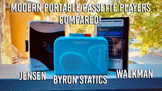 Portable Cassette Player Showdown! | Modern vs Vintage