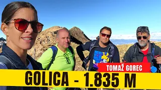 Golica 1.835 m/nv - Dobra ideja kam v hribe ❤️ - Pri sestopu mi je spodrsnilo in sem dobro padel 😲